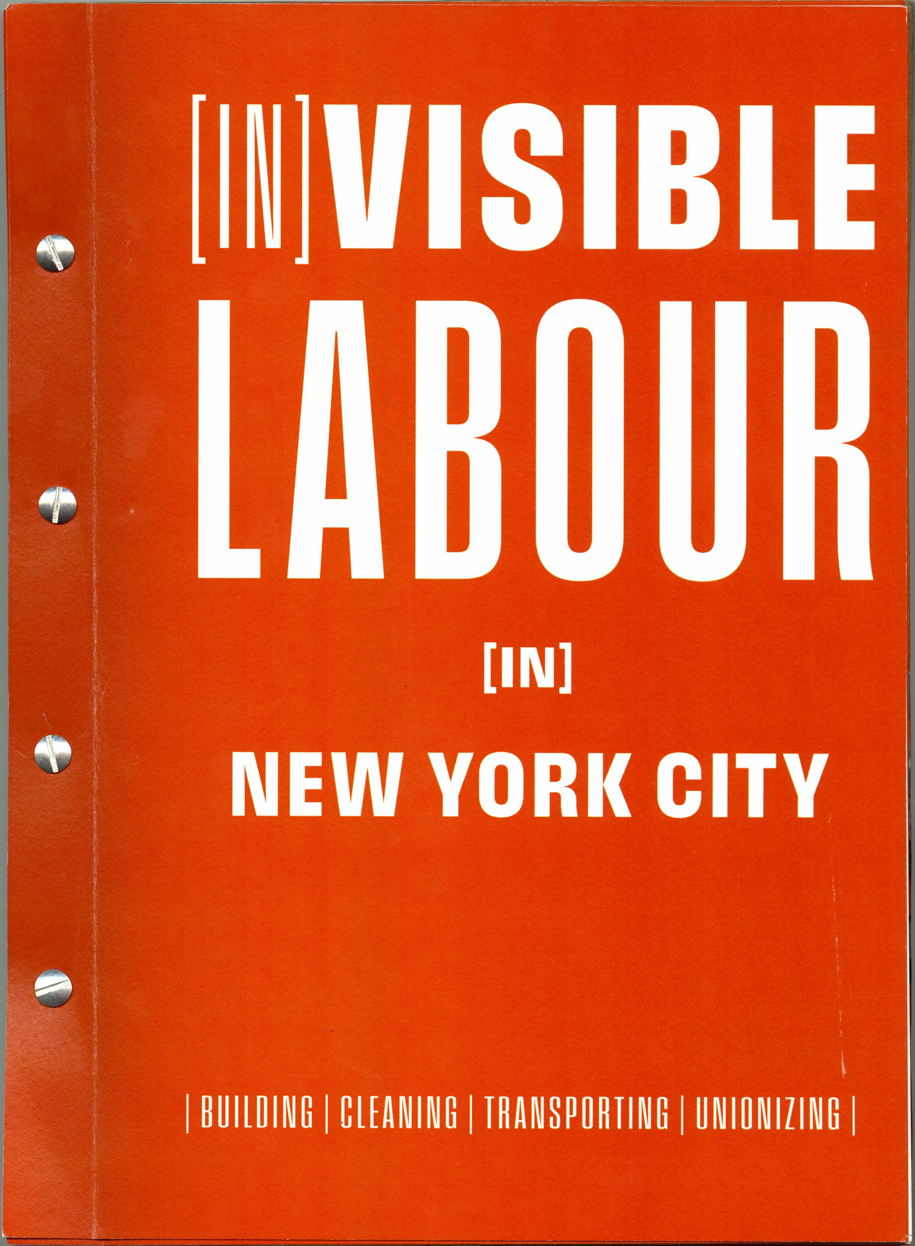 [In]visible Labour book cover
